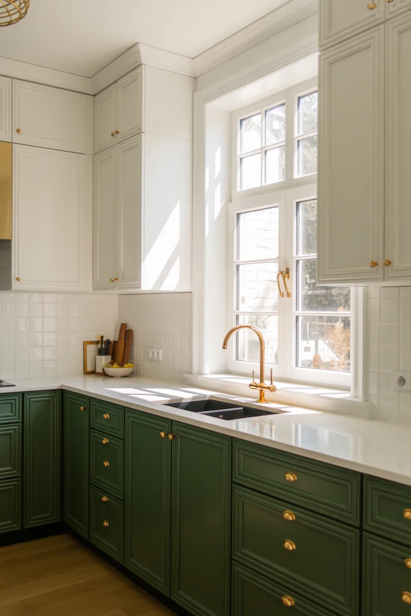 Master the Two-Toned Cabinet Trick