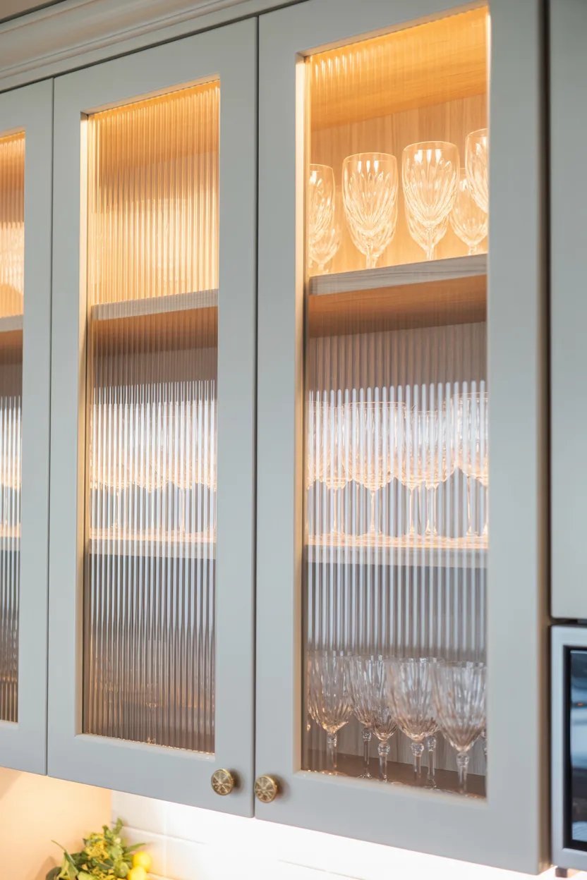 Break Things Up with Glass Fronts