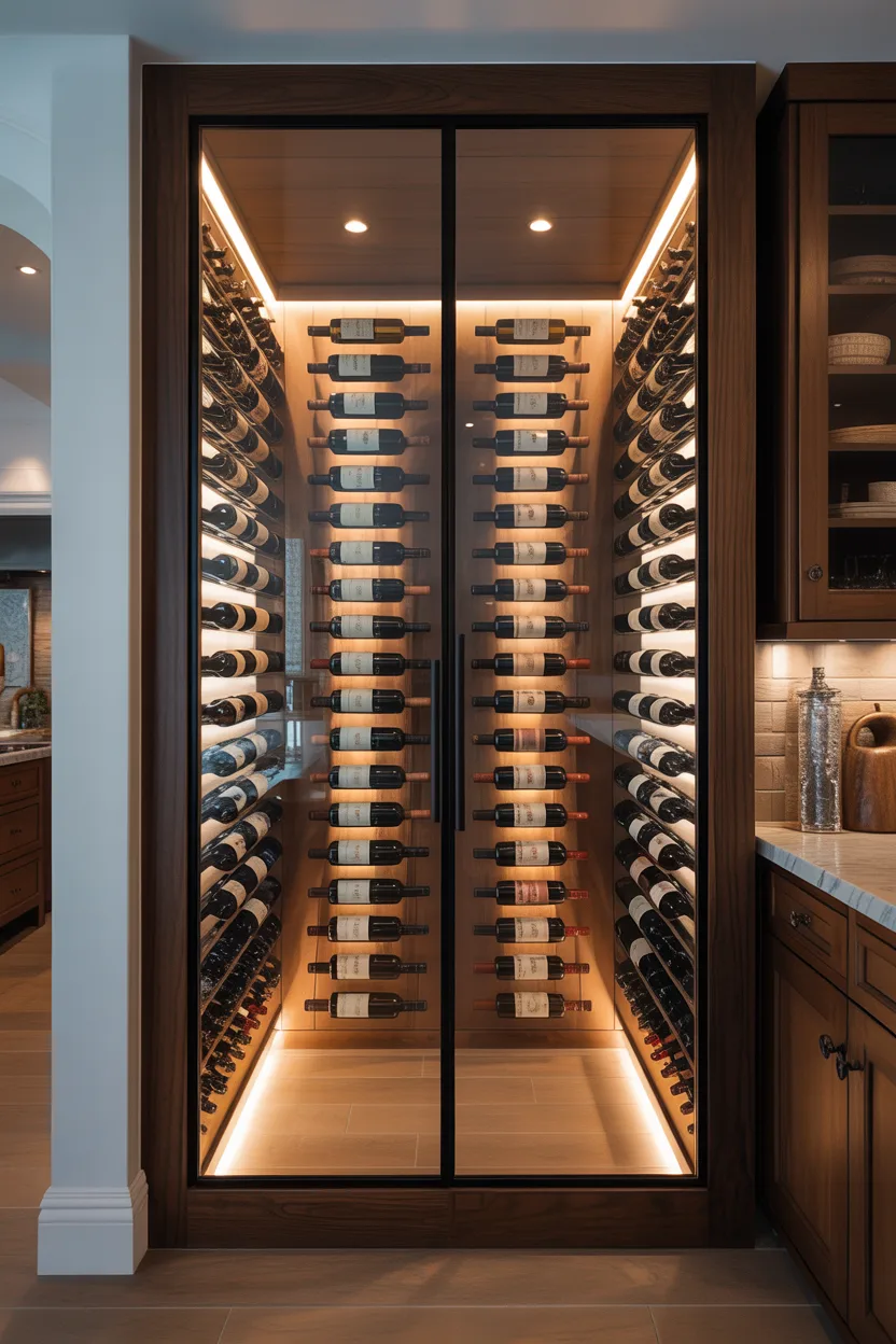 Build a Glass-Enclosed Wine Room