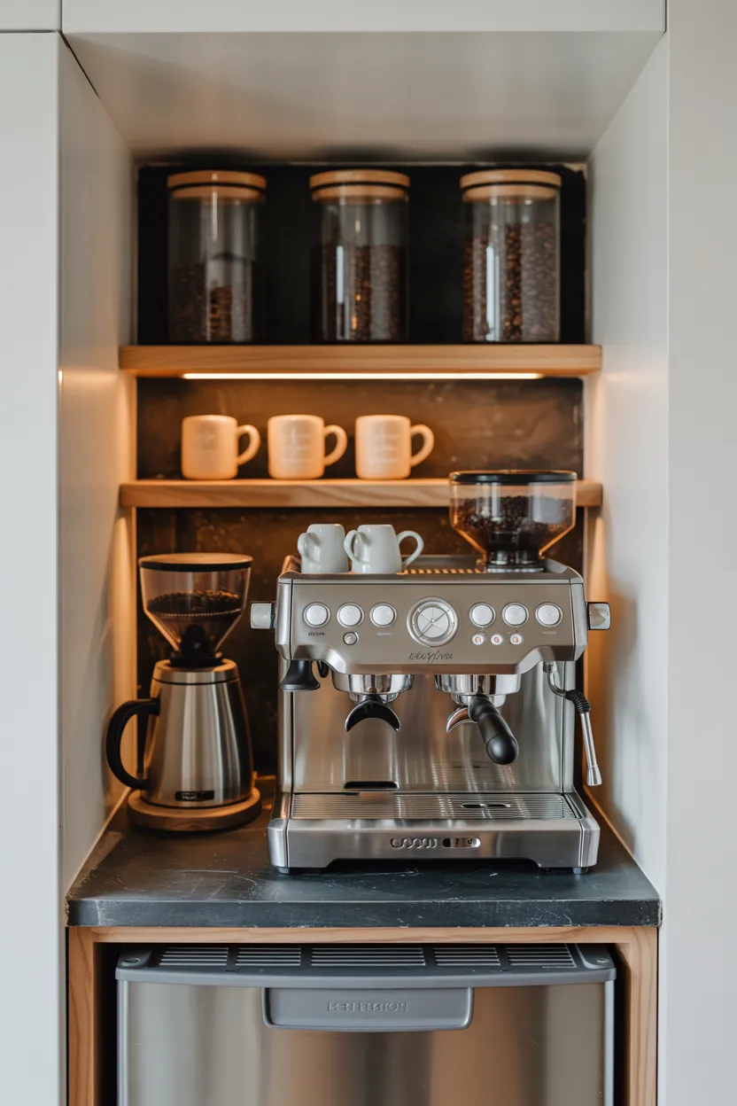 Designate a Coffee Bar Nook
