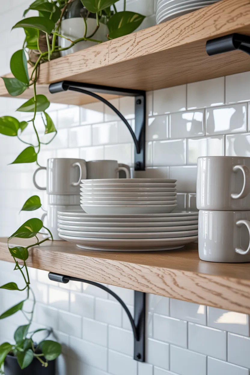 Do Open Shelving the Right Way
