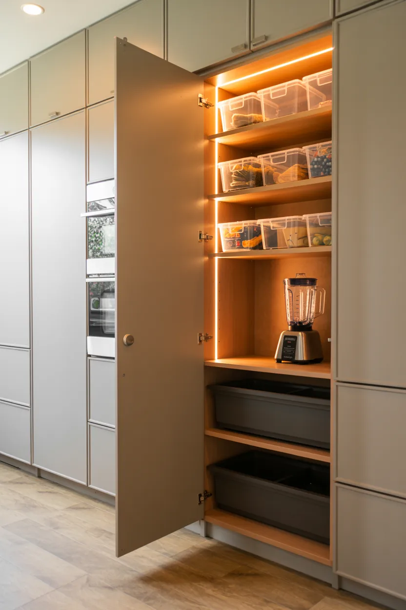 Hide Everything with a Secret Pantry