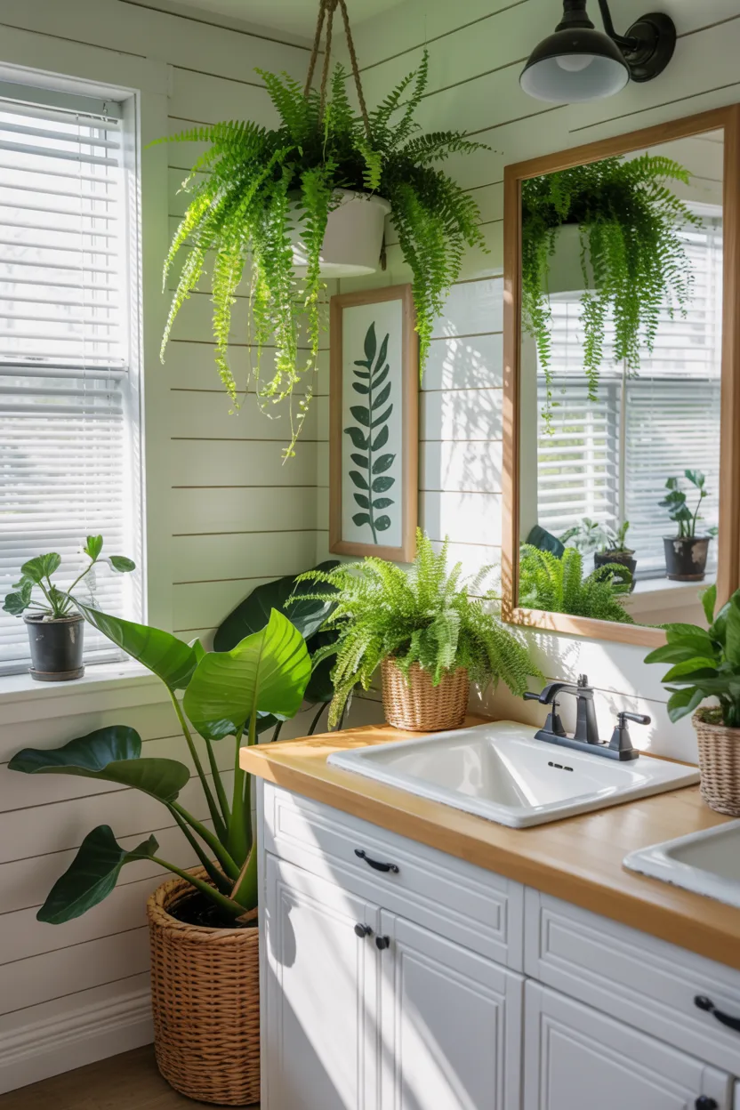 Introduce Greenery and Houseplants