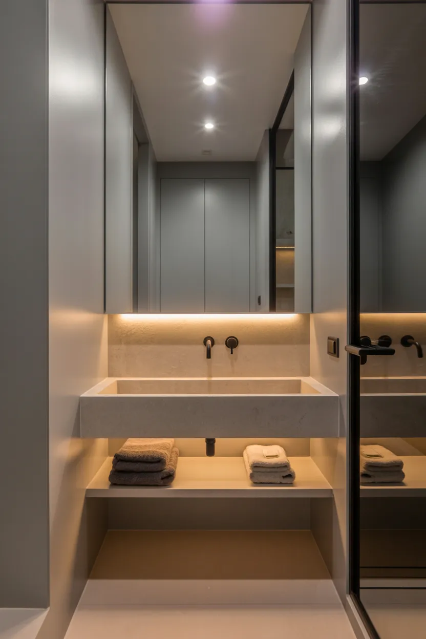 Mount a Narrow Trough Sink