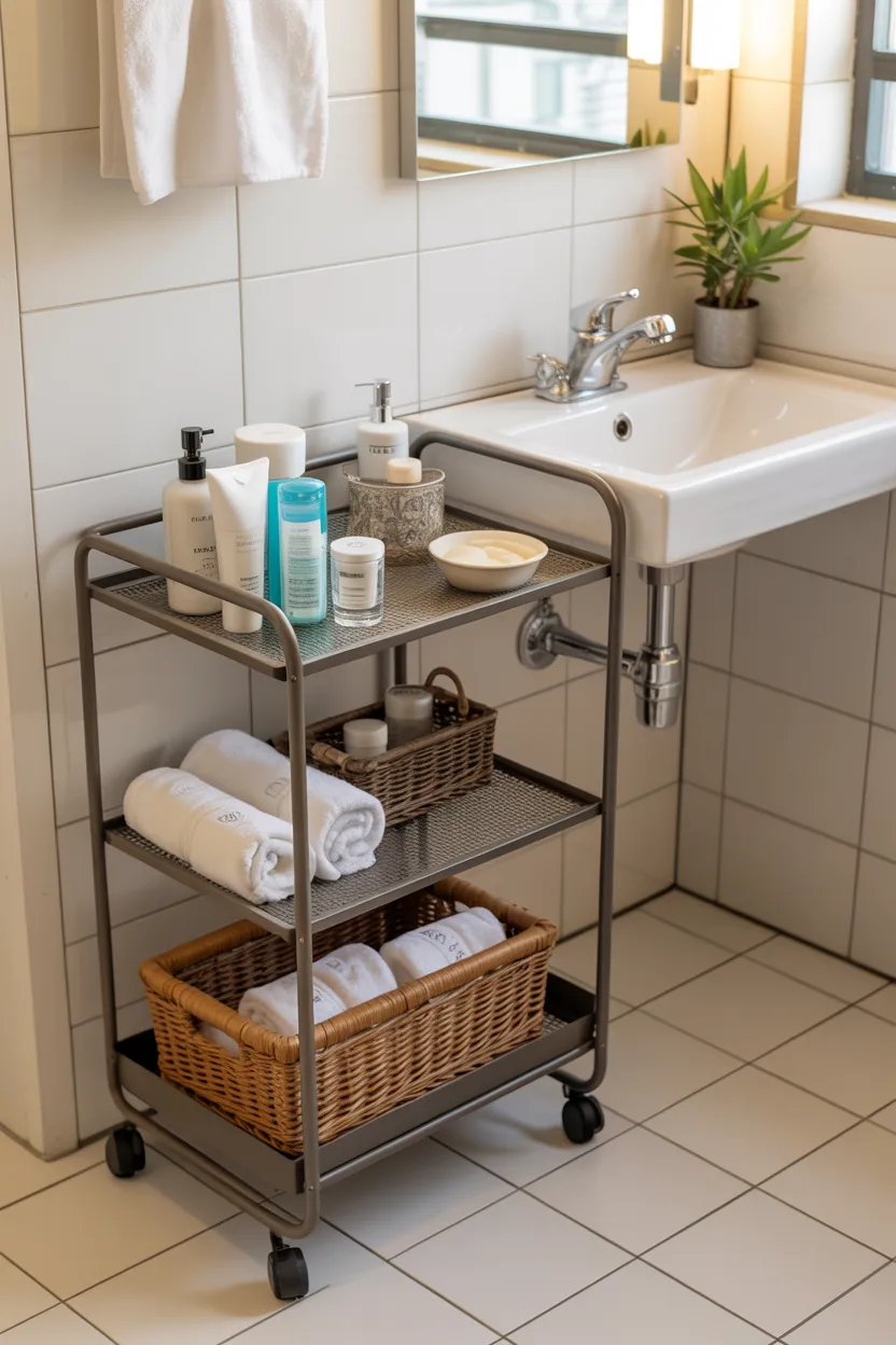 Substitute a Tiered Utility Cart