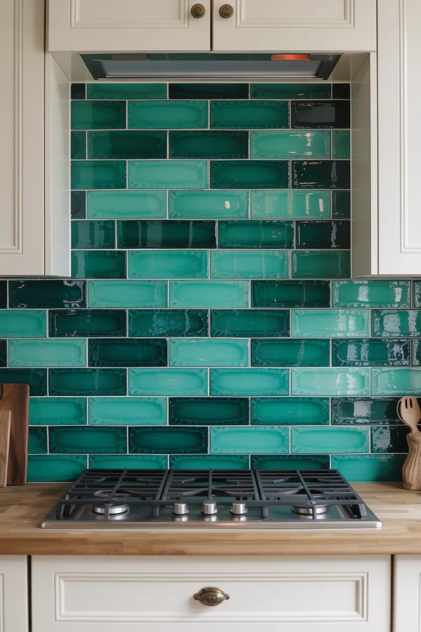 Take Risks with a Bold Backsplash