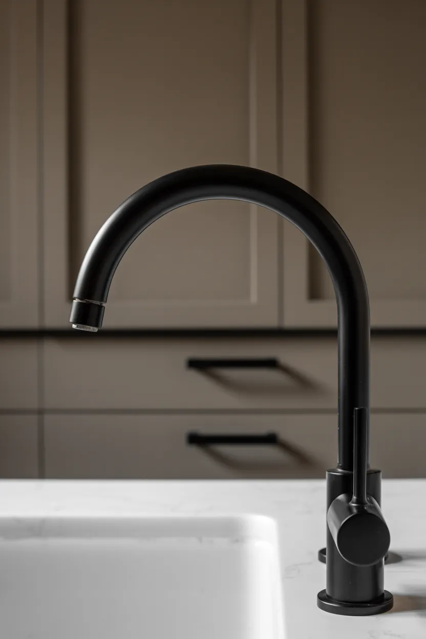Upgrade to Matte Black Fixtures