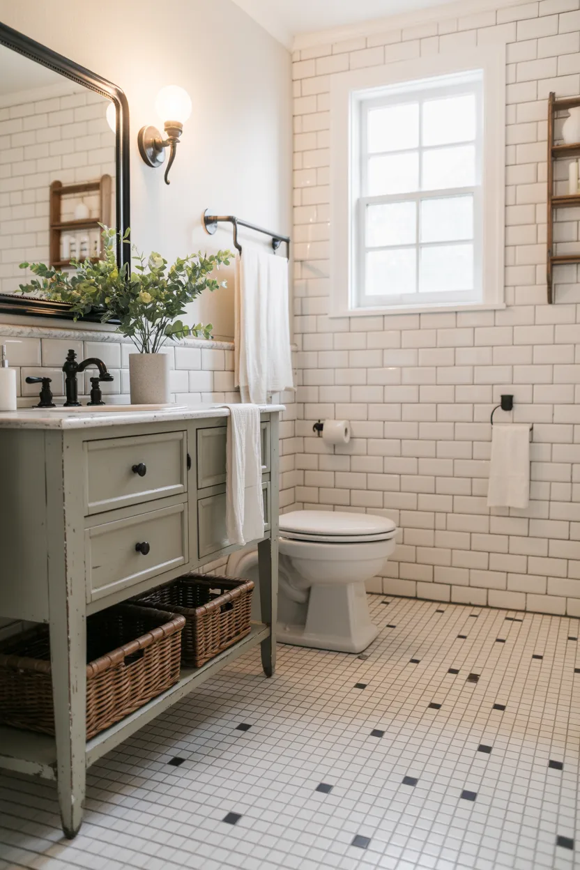 Use Hexagon Floor Tiles