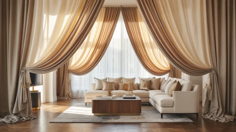 22 Curtain Ideas Living Room That Look Rich and Cozy