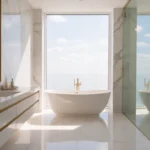 White Marble Bathroom Designs