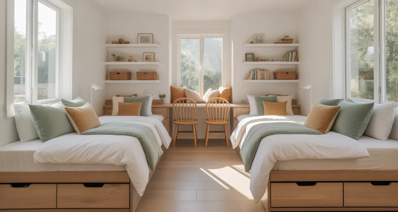 25 Shared Bedroom Ideas for Kids That Look So Clever