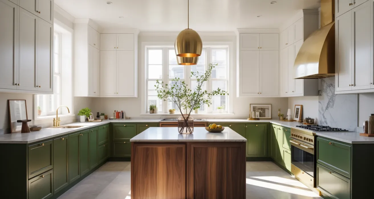 Kitchen Color Combination Ideas